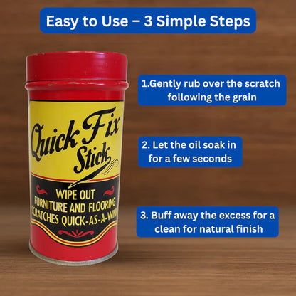 Prime® ScratchVanish — Instant Wood Repair Stick